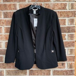 Cache black from night to day blazer
